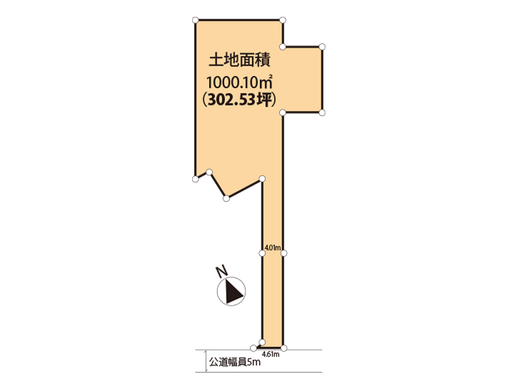 平塚市東真土の土地（売地）